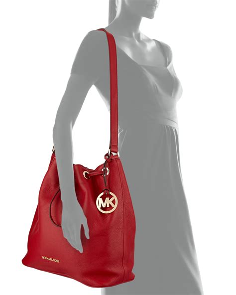 drawstring bag michael kors|Michael Kors drawstring front grommets.